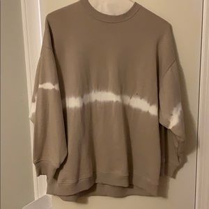 Tie dye oversized sweatshirt